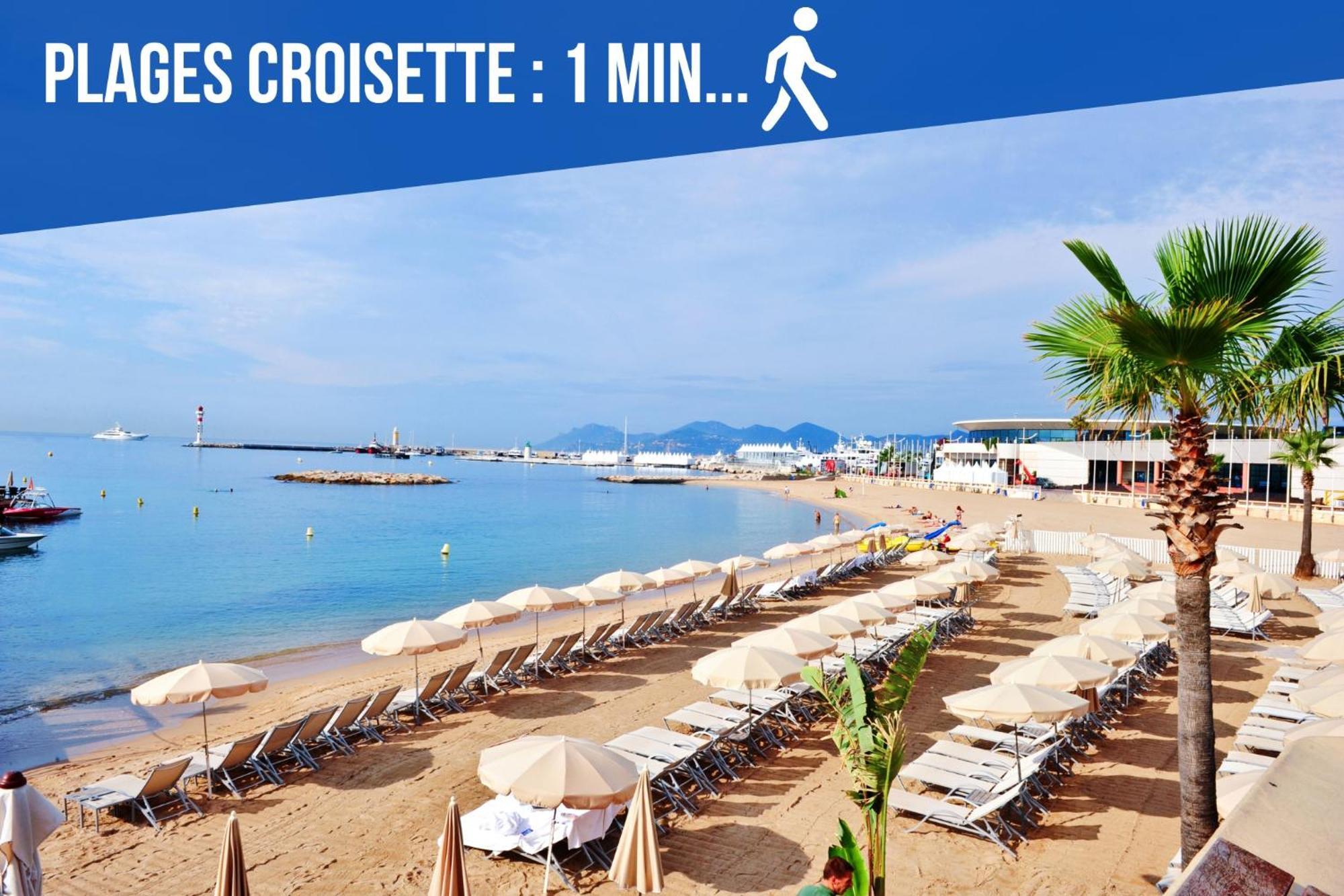 Modern Two Bedroom With Two Bathrooms, Just Behind The Carlton Appartamento Cannes